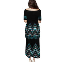 Paua Shell Aotearoa Mangopare Kowhaiwhai and Niho Taniwha Puletasi Maori New Zealand