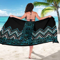 Paua Shell Aotearoa Mangopare Kowhaiwhai and Niho Taniwha Sarong Maori New Zealand