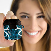 Kikorangi Aotearoa Atua Tumatauenga Personalised AirPods Case Maori God Of War Tiki With Taiaha LT14 - Polynesian Pride