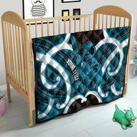 Kikorangi Aotearoa Atua Tumatauenga Personalised Quilt Maori God Of War Tiki With Taiaha LT14 - Polynesian Pride