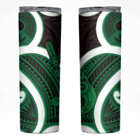 Kakariki Aotearoa Atua Tumatauenga Skinny Tumbler Maori God Of War Tiki With Taiaha