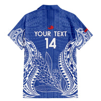 Custom Manu Samoa Rugby 2024 Family Matching Mermaid Dress and Hawaiian Shirt Go Champions Samoan Tattoo