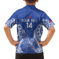 Custom Manu Samoa Rugby 2024 Kid Hawaiian Shirt Go Champions Samoan Tattoo