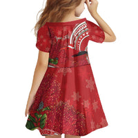 Personalized Mele Kalikimaka Hawaii Family Matching Long Sleeve Bodycon Dress and Hawaiian Shirt I'iwi Bird With Ohia Lehua - Red Color LT14 - Polynesian Pride