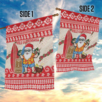 Hawaii Christmas Six Seven Garden Flag Mele Kalikimaka Funny Santa 67 Gen Alpha Slang - Polynesian Pride