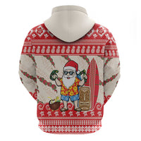 Hawaii Christmas Six Seven Hoodie Mele Kalikimaka Funny Santa 67 Gen Alpha Slang - Polynesian Pride