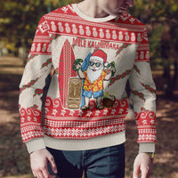 Hawaii Christmas Six Seven Ugly Christmas Sweater Mele Kalikimaka Funny Santa 67 Gen Alpha Slang - Polynesian Pride