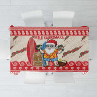 Hawaii Christmas Six Seven Tablecloth Mele Kalikimaka Funny Santa 67 Gen Alpha Slang - Polynesian Pride