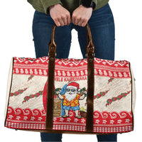 Hawaii Christmas Six Seven Travel Bag Mele Kalikimaka Funny Santa 67 Gen Alpha Slang - Polynesian Pride