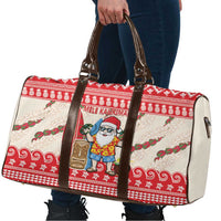 Hawaii Christmas Six Seven Travel Bag Mele Kalikimaka Funny Santa 67 Gen Alpha Slang - Polynesian Pride