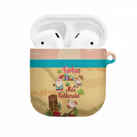 Aloha Hawaii Mele Kalikimaka AirPods Case Beachy Funny Santa Hawaiian Lei - Polynesian Pride
