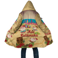 Aloha Hawaii Mele Kalikimaka Cloak Beachy Funny Santa Hawaiian Lei - Polynesian Pride