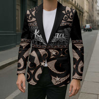 Kia Ora New Zealand Blazer Aotearoa Proud Maori Silver Fern - Polynesian Pride