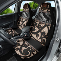 Kia Ora New Zealand Car Seat Cover Aotearoa Proud Maori With Silver Fern LT14 - Polynesian Pride