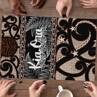 Kia Ora New Zealand Puzzle Aotearoa Proud Maori Silver Fern - Polynesian Pride