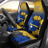 Nauru Independence Day Car Seat Cover Repubrikin Naoero Polynesian Pattern LT14 - Polynesian Pride