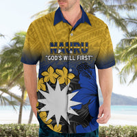 Nauru Independence Day Hawaiian Shirt Repubrikin Naoero Polynesian Pattern LT14 - Polynesian Pride