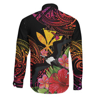 Hawaii Iwa Bird Family Matching Puletasi and Hawaiian Shirt Great Frigatebird Kanaka Tropical Hippie Style LT14 - Polynesian Pride