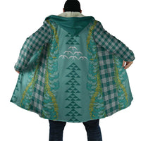 Teal Palaka Hawaii Iwa Bird Cloak Hawaiian Kakau Jade Vine Lei - Polynesian Pride