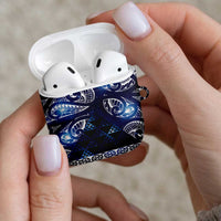 Matariki New Zealand AirPods Case NZ Niho Taniwha Maori New Year Blue Galaxy