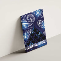 Matariki New Zealand Canvas Wall Art NZ Niho Taniwha Maori New Year Blue Galaxy