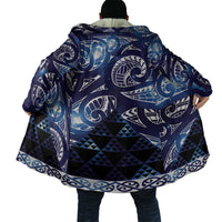 Matariki New Zealand Cloak NZ Niho Taniwha Maori New Year Blue Galaxy