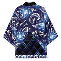 Matariki New Zealand Kimono NZ Niho Taniwha Maori New Year Blue Galaxy