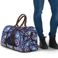 Matariki New Zealand Travel Bag NZ Niho Taniwha Maori New Year Blue Galaxy