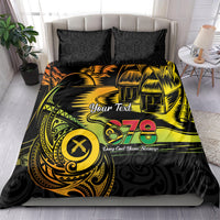 Personalised Vanuatu 678 Bedding Set Proud To Be A Ni-Van