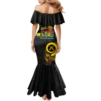 Personalised Vanuatu 678 Family Matching Mermaid Dress and Hawaiian Shirt Proud To Be A Ni-Van LT14 - Polynesian Pride