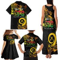 Personalised Vanuatu 678 Family Matching Tank Maxi Dress and Hawaiian Shirt Proud To Be A Ni-Van