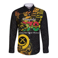 Personalised Vanuatu 678 Long Sleeve Button Shirt Proud To Be A Ni-Van
