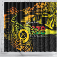 Personalised Vanuatu 678 Shower Curtain Proud To Be A Ni-Van