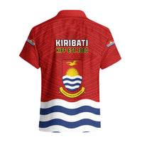 Kiribati Football Hawaiian Shirt Polynesian Pattern Mix Kiribatian Flag LT14 - Polynesian Pride