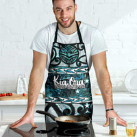 Kia Ora New Zealand Apron Aotearoa Proud Maori Paua Shell Silver Fern - Polynesian Pride