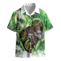 Piwakawaka New Zealand Christmas In July Kid Hawaiian Shirt NZ Aroha Koru Fern Marble Vibes LT14 - Polynesian Pride