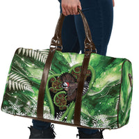Piwakawaka New Zealand Christmas In July Travel Bag NZ Aroha Koru Fern Marble Vibes LT14 - Polynesian Pride