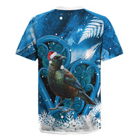 Tui Bird New Zealand Christmas In July Rugby Jersey NZ Aroha Koru Fern Marble Vibes LT14 - Polynesian Pride