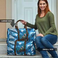Tui Bird New Zealand Christmas In July Travel Bag NZ Aroha Koru Fern Marble Vibes LT14 - Polynesian Pride