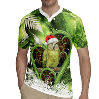 Kakapo New Zealand Christmas In July Rugby Jersey NZ Aroha Koru Fern Marble Vibes LT14 - Polynesian Pride