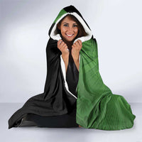 Personalised New Zealand Darts Hooded Blanket Aotearoa Maori Fern Mix Manaia Tattoo LT14 - Polynesian Pride