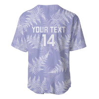 New Zealand Silver Fern Rugby Custom Baseball Jersey Go Aotearoa Champions Purple Version - Polynesian Pride