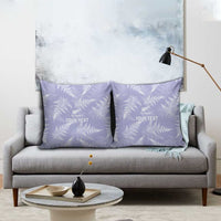 New Zealand Silver Fern Rugby Custom Pillow Cover Go Aotearoa Champions Purple Version - Polynesian Pride