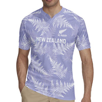 New Zealand Silver Fern Rugby Custom Rugby Jersey Go Aotearoa Champions Purple Version - Polynesian Pride