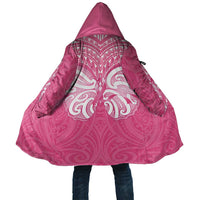 New Zealand Breast Cancer Awareness Cloak Maori Butterfly Pink Ribbon - Polynesian Pride