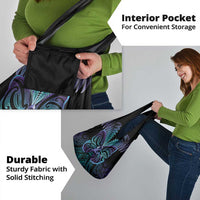 Suicide Prevention New Zealand Grocery Bag Aotearoa Maori Butterfly Mix Silver Fern - Polynesian Pride