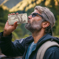 Beige Hawaii 4 in 1 Can Cooler Tumbler Hammerhead Shark Tattoo Curve Polynesian - Polynesian Pride