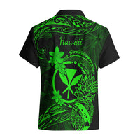 Hawaii Hawaiian Shirt Pineapple Mix Polynesian Plumeria Green Version LT14 - Polynesian Pride