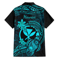 hawaii-family-matching-summer-maxi-dress-and-hawaiian-shirt-turtle-mix-polynesian-plumeria-turquoise-version