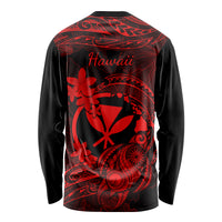 hawaii-long-sleeve-shirt-turtle-mix-polynesian-plumeria-red-version